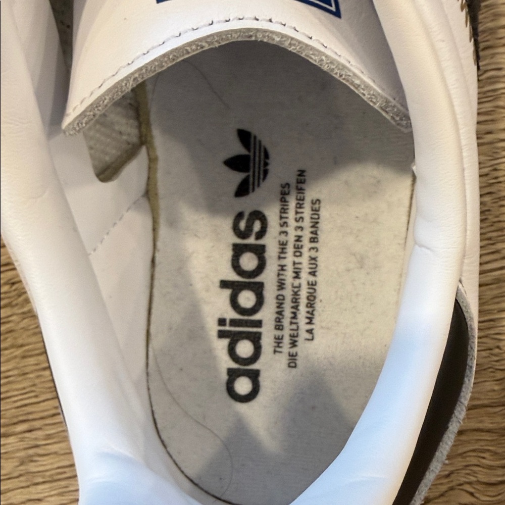 Adidas Samba White and Black Trainers - Picture 7 of 7